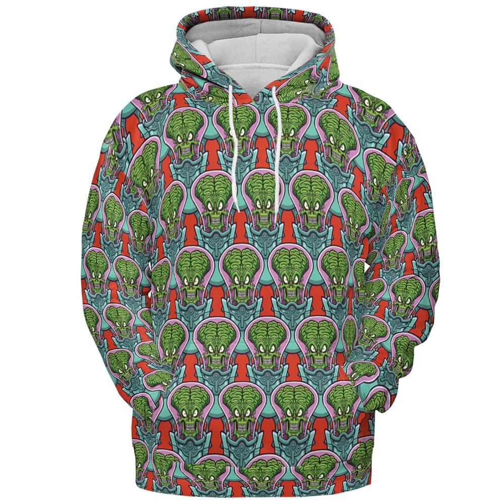 Retro Big-Brain Alien -  - 2
