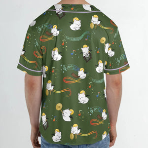 Moggle Music Final Fantasy Unisex Baseball Jersey