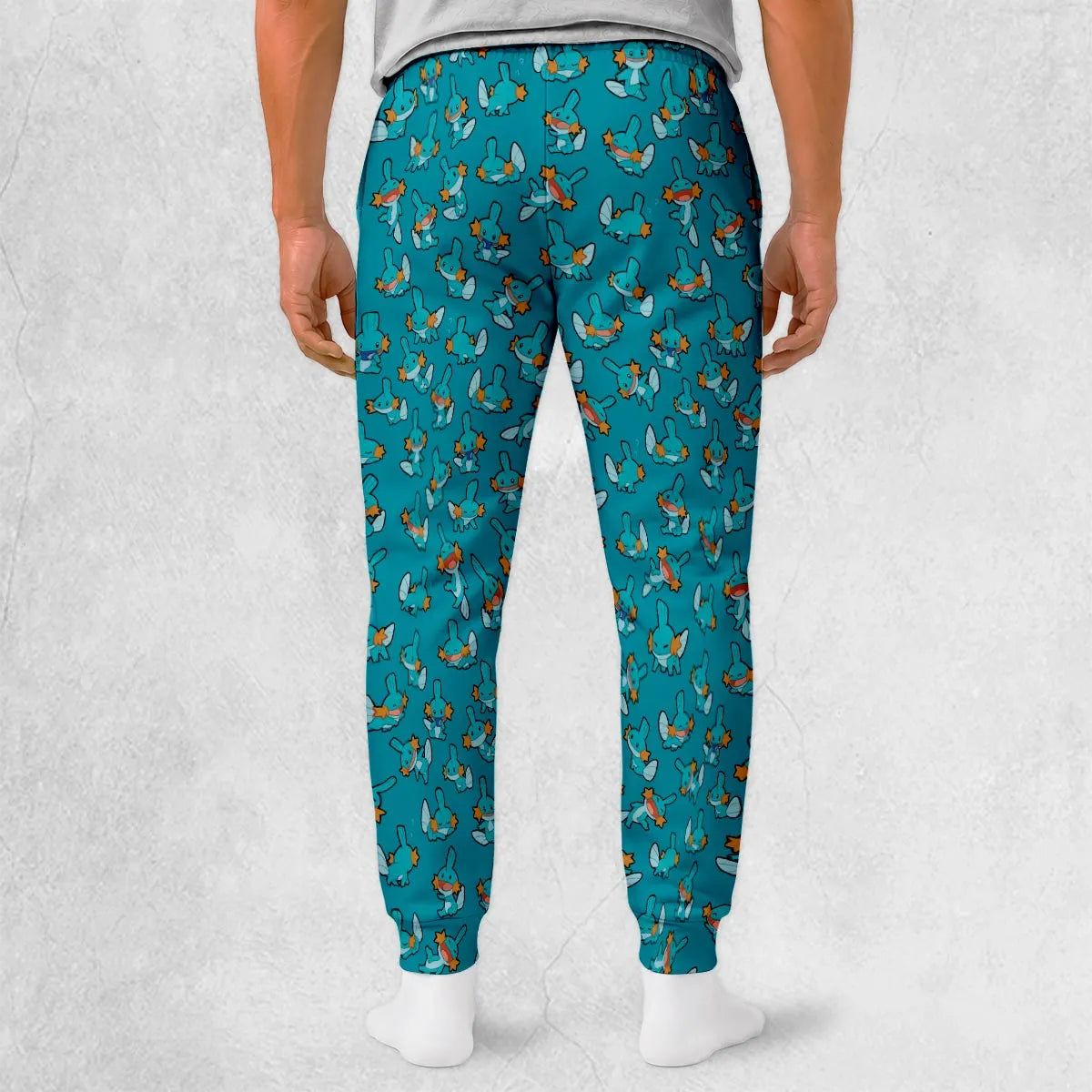 Cute Mudkips Pokemon Sweatpants