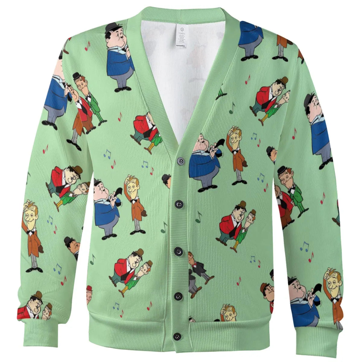 Another Fine Mess Laurel And Hardy Cardigan