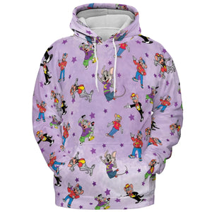 History Of Chuck All-over Print Hoodie