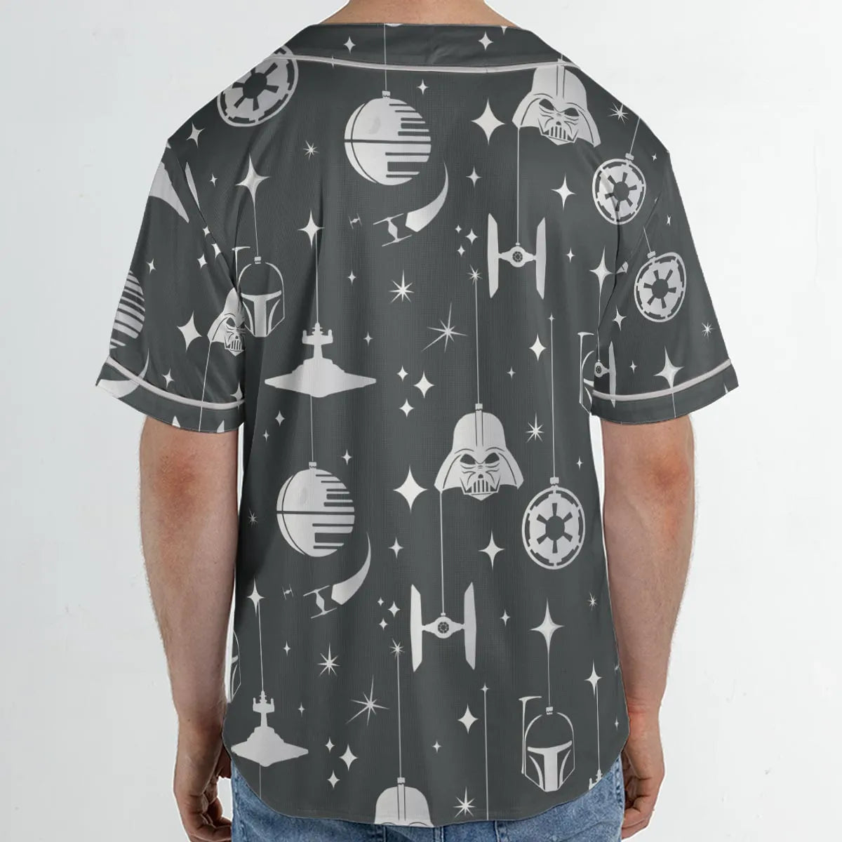Dark Side Holiday Star Wars Unisex Baseball Jersey
