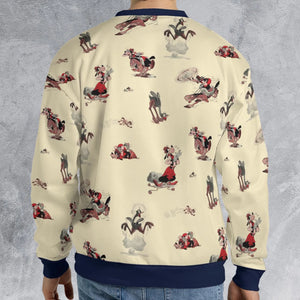 El Gaucho Goofy All-over Print Sweatshirt