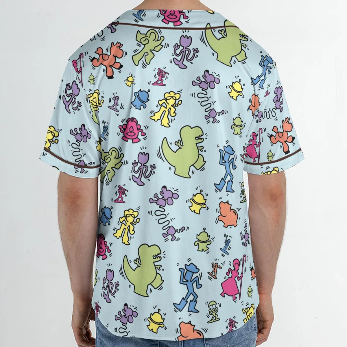 Toy Art Toy Story Unisex Baseball Jersey