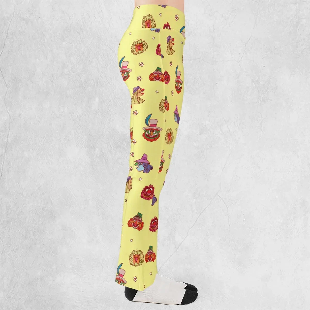 The Electric Mayhem Characters The Muppet Show Flare Leggings