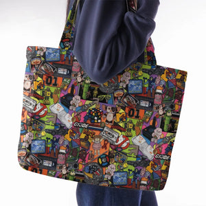 The 1980's. The Decade Of Greed Large Tote Bag