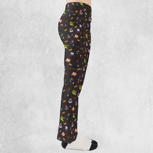 Ghostbusters Pattern Flare Leggings