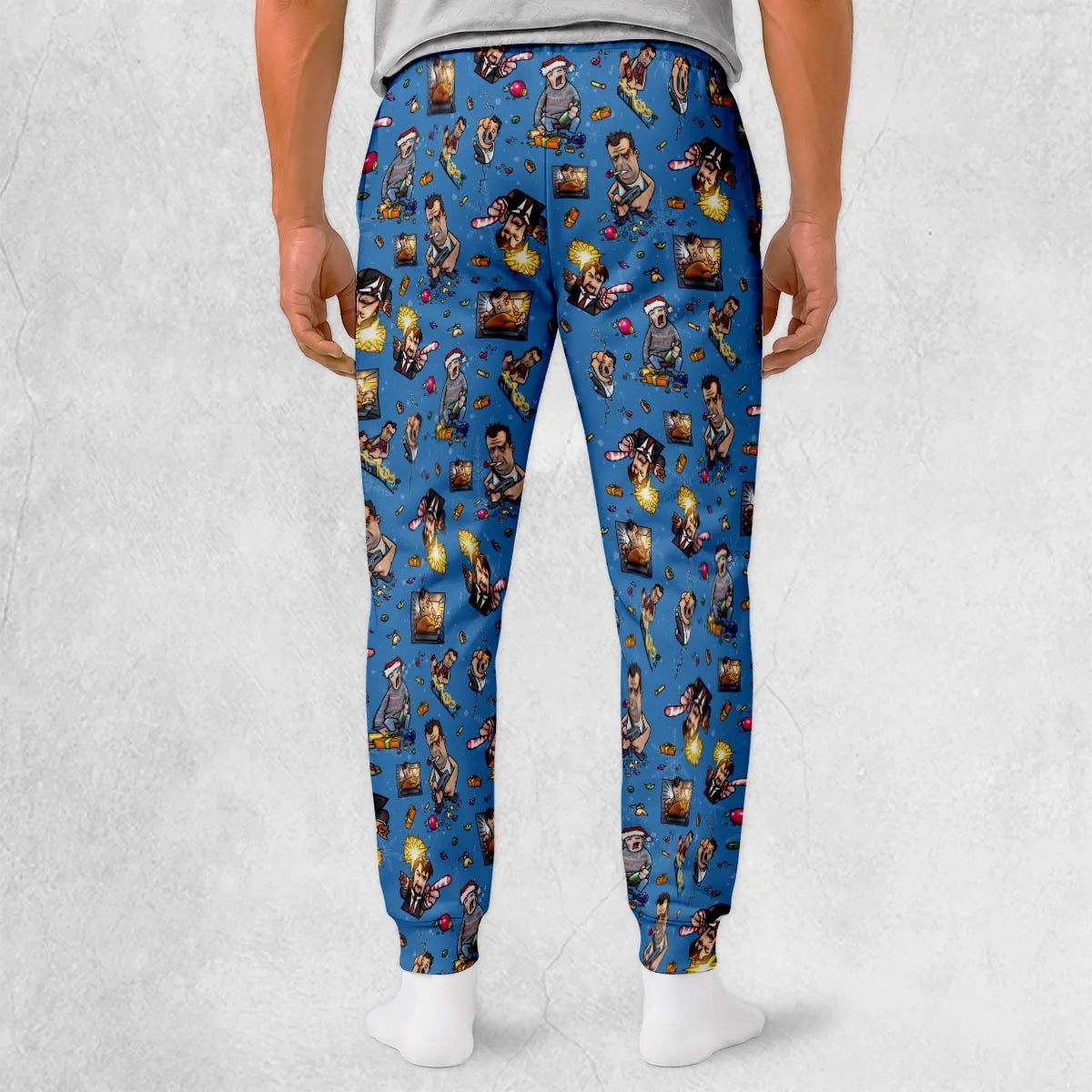 Christmas Action Movie Sweatpants