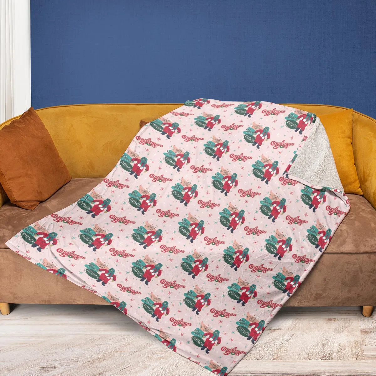 I Can't Put My Arms Down A Christmas Story Fleece Blanket
