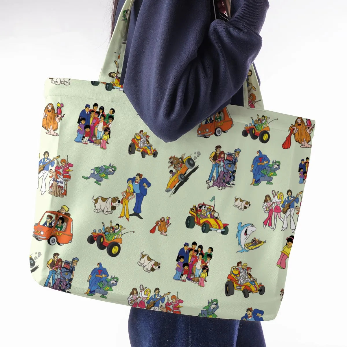 Scooby-Doo ripoffs Large Tote Bag
