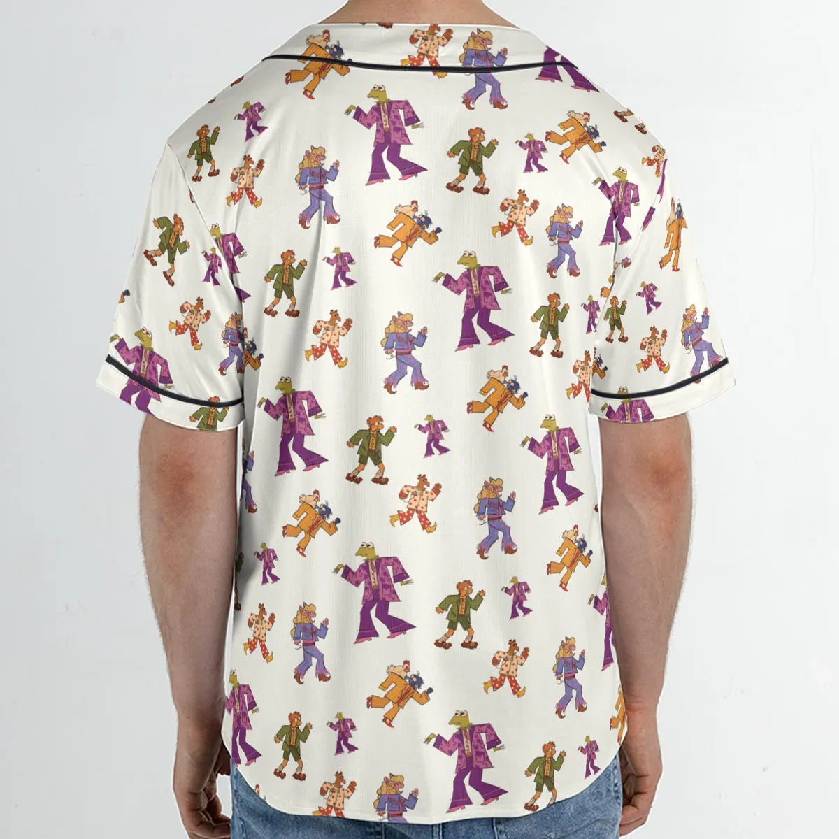 Talking Heads The Muppets Unisex Baseball Jersey