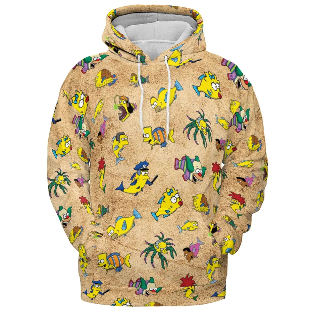 Shrimpsons The Simpsons All-over Print Hoodie