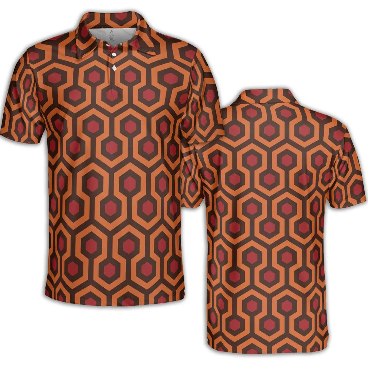 The Overlook Pattern The Shining AOP Men/Women Polo Shirt