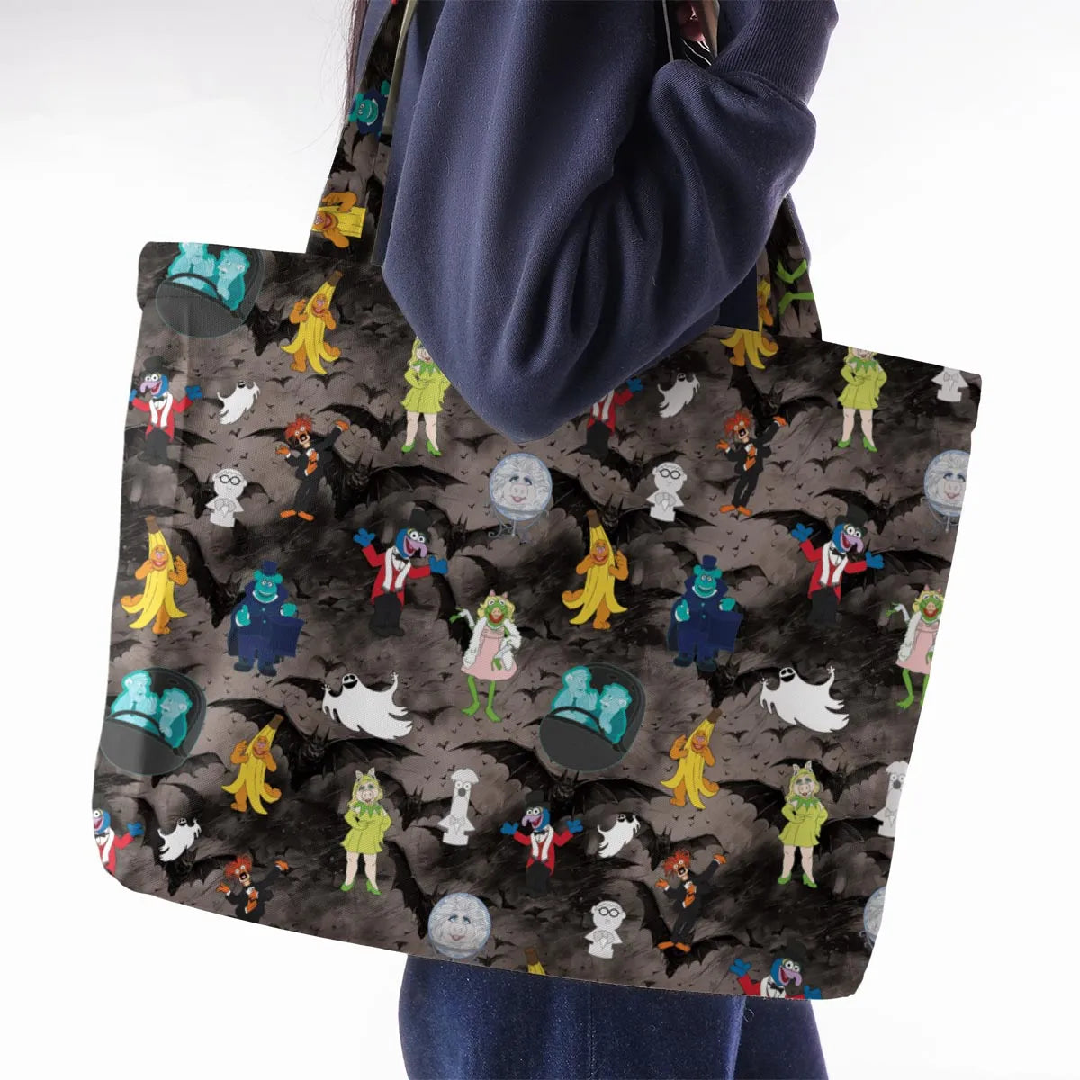 Muppet Haunted Large Tote Bag