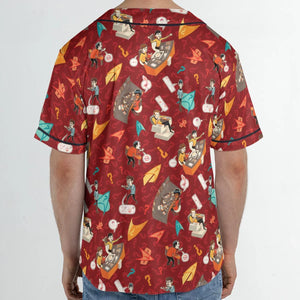 Star Trek Daily Activites Unisex Baseball Jersey