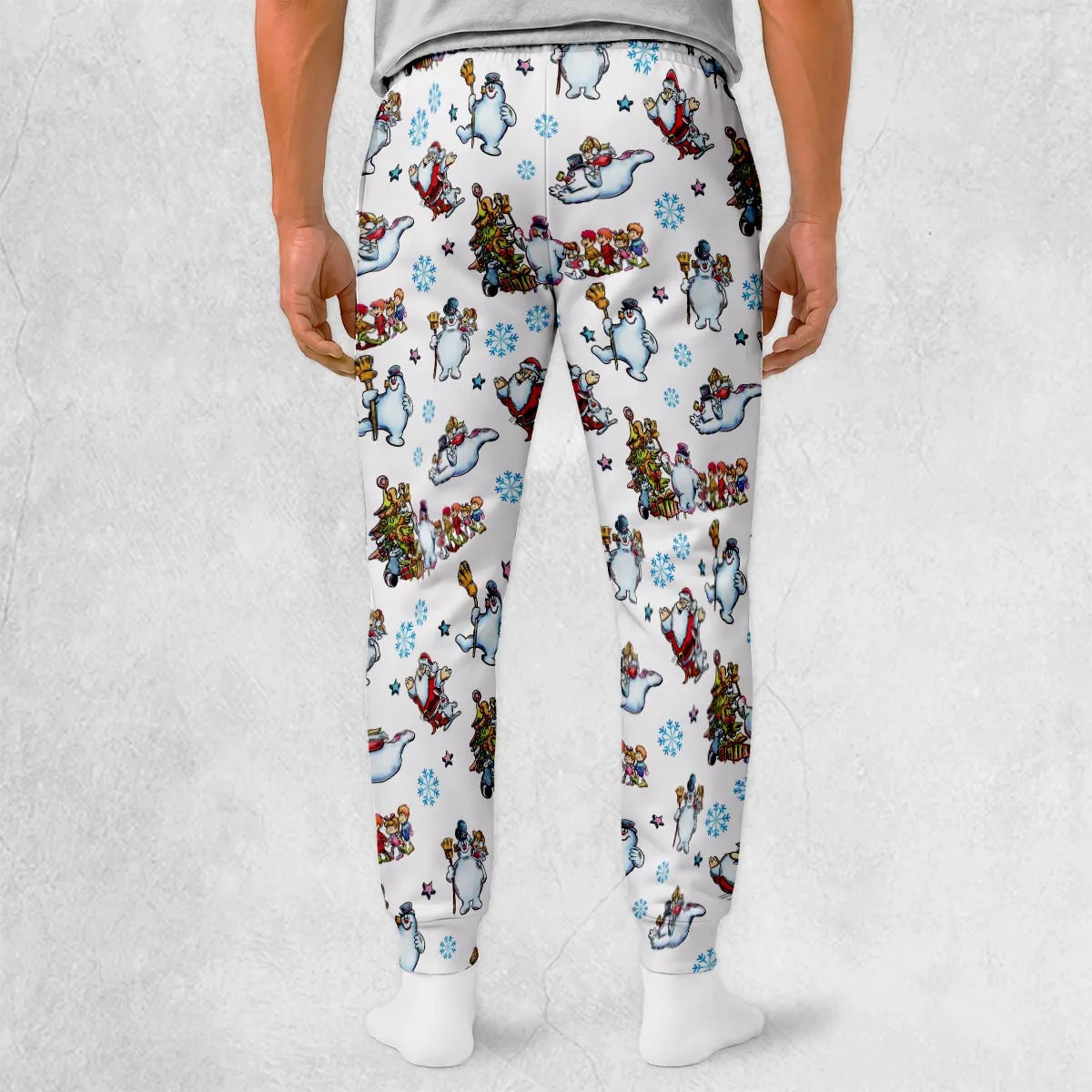 Vintage Xmas Frosty The Snowman Sweatpants