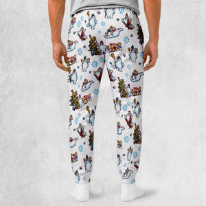 Vintage Xmas Frosty The Snowman Sweatpants
