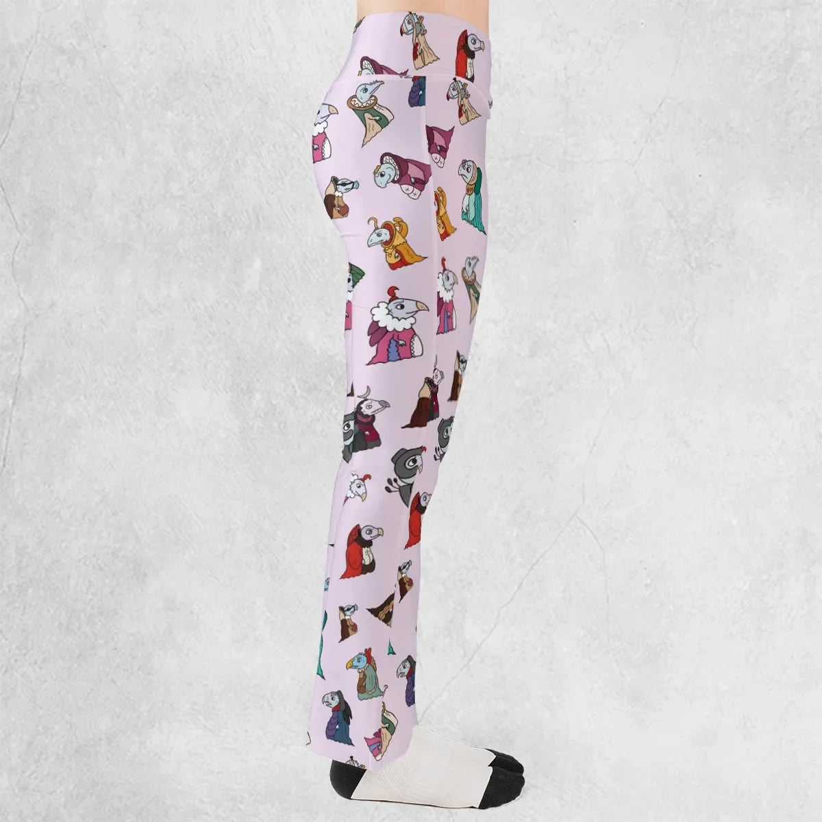 Cute Skeksis The Dark Crystal Flare Leggings