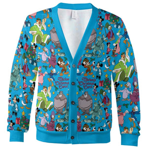 Classic mouse's Chirstmas Carol Cardigan