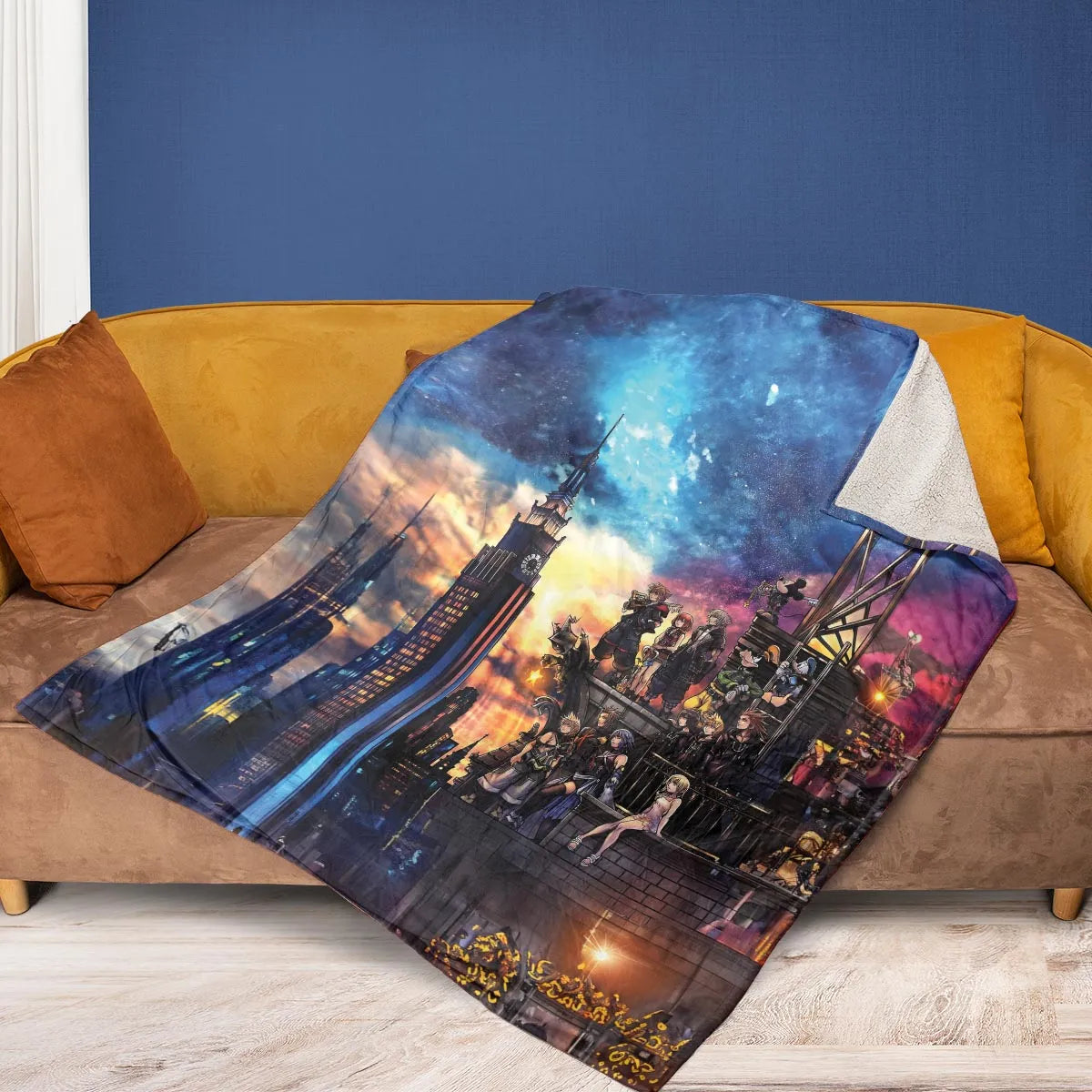 KH3 Kingdom Heart Fleece Blanket