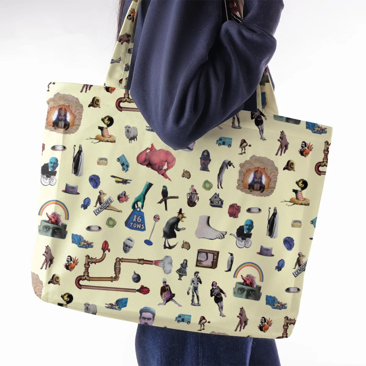 Monty Python's Flying Circus Large Tote Bag