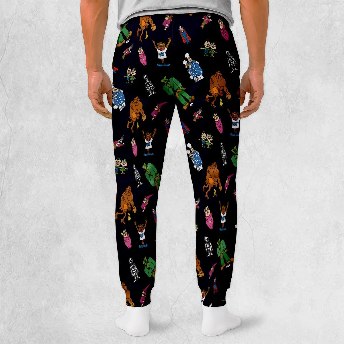 Nostalgic Food Mascots Burger Chef Sweatpants