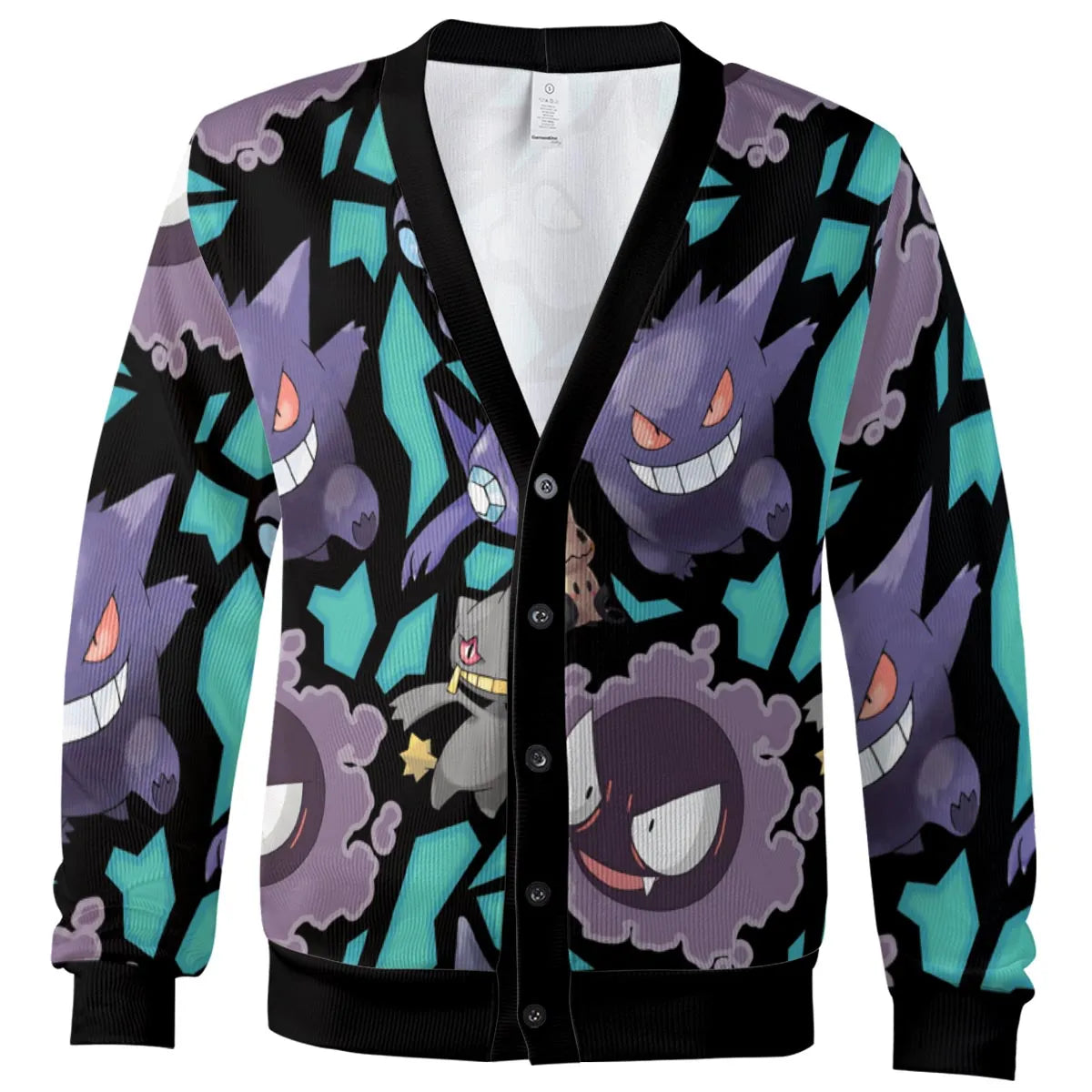 Ghost Type Pokemon Cardigan