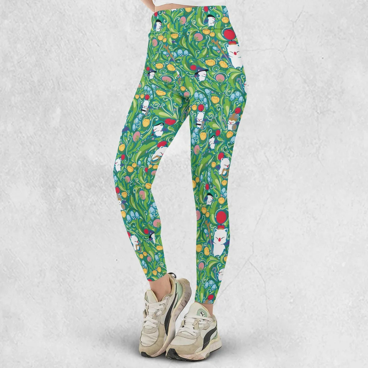 Moogle Final Fantasy Legging