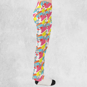Rocko's Paint Brush Flare Leggings