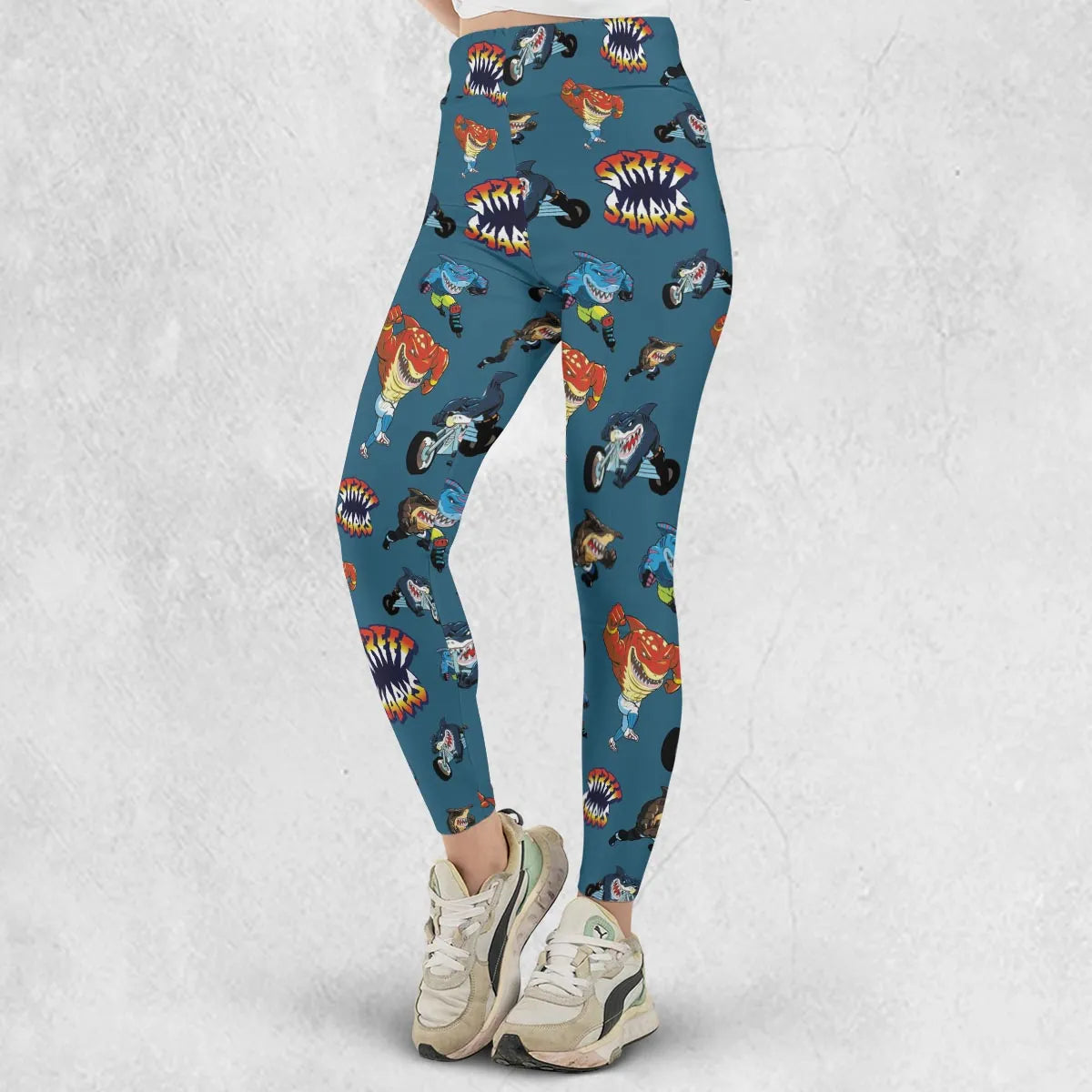 Ripster Slash Street Sharks Legging