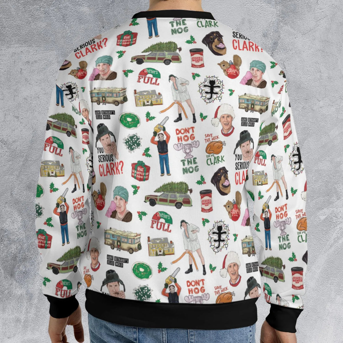 National Lampoon's Christmas Vacation Pattern All-over Print Sweatshirt