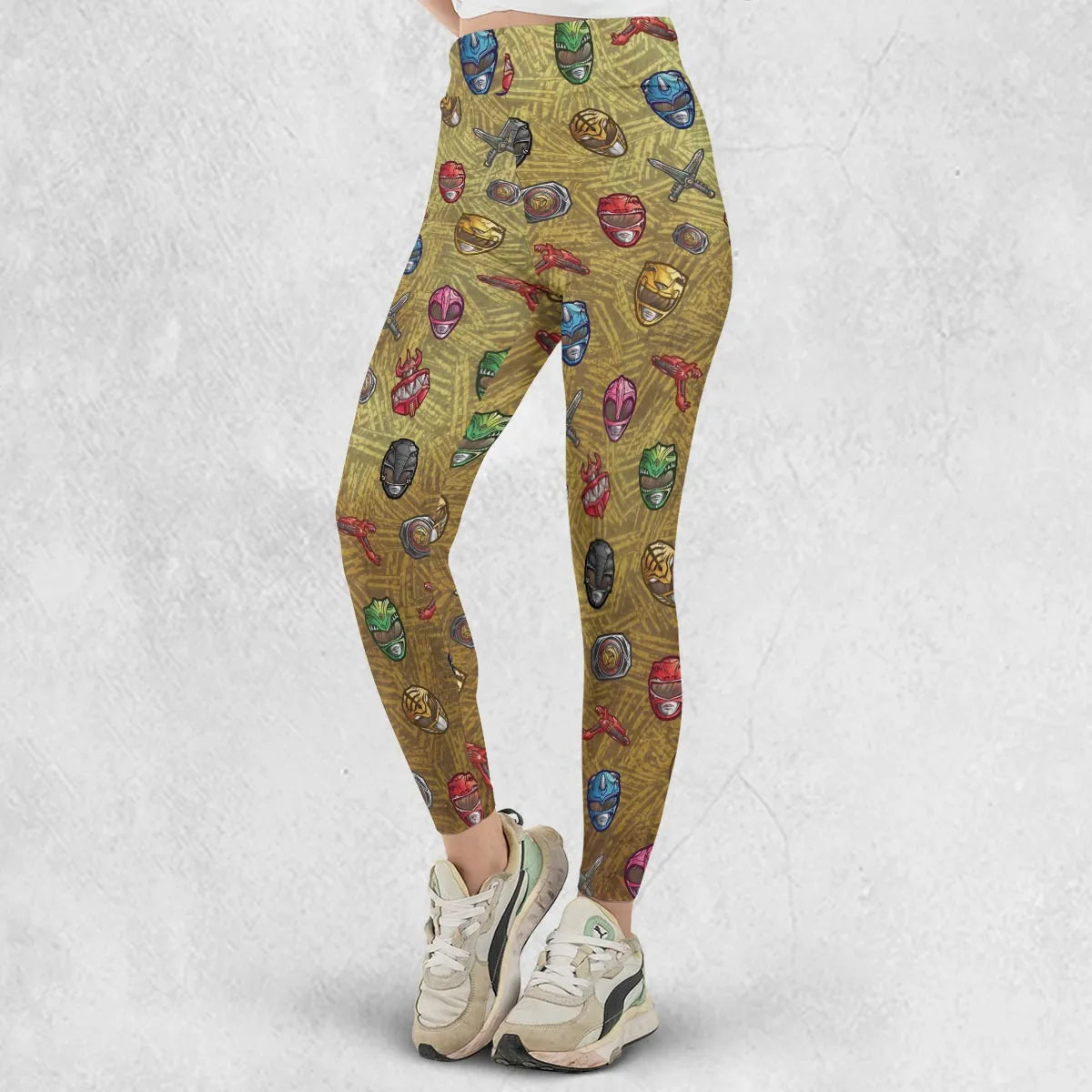 Power Team Mighty Morphin Power Rangers Legging