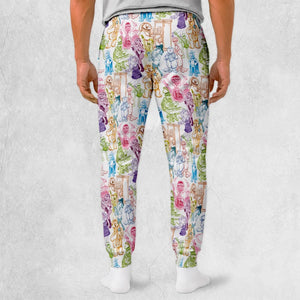 Colorful Muppets Sweatpants