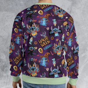 Spooky Stitch All-over Print Sweatshirt