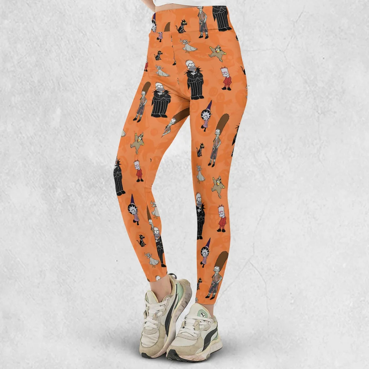 The Simpsons Halloween Legging