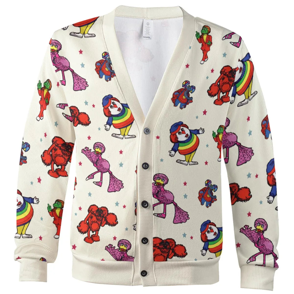 The Great Space Coaster Characters Cardigan