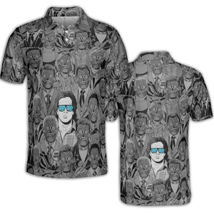 Obey Consume They Live AOP Men/Women Polo Shirt