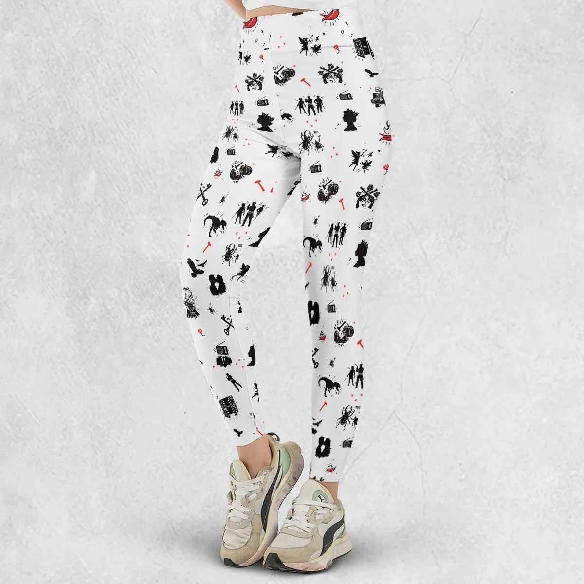 Legandary Bands Mashup Legging