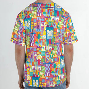 It's a Small World Unisex Baseball Jersey