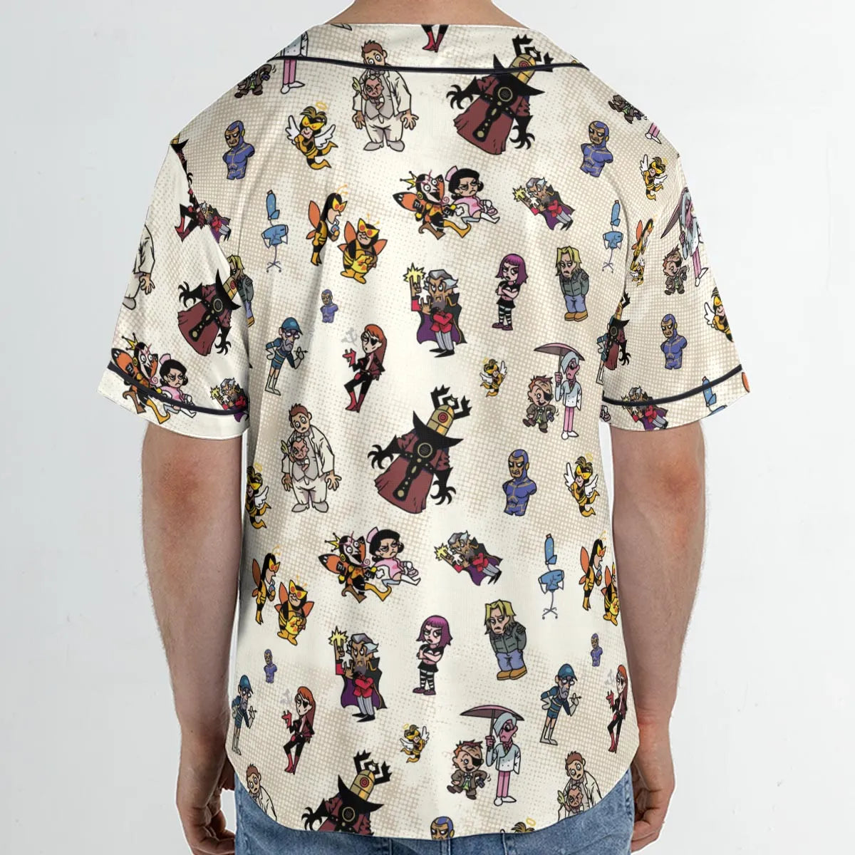 V Is For Venture The Venture Bros Villains Unisex Baseball Jersey