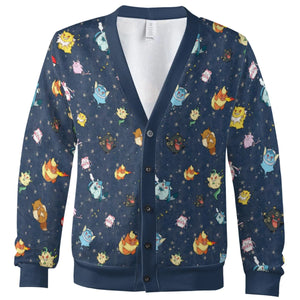 Gengar as Eevee The Eeveelutions Pokemon Cardigan