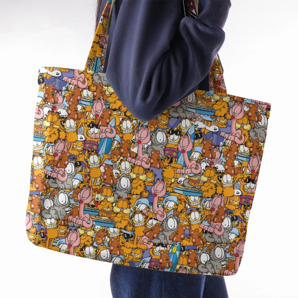 Garfield and Friends Large Tote Bag