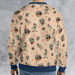 Kermit The Frog Doodles All-over Print Sweatshirt