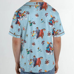 Song of The South Characters Unisex Baseball Jersey