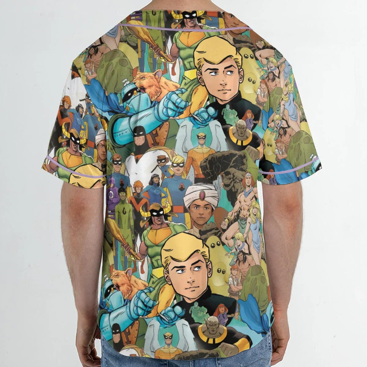 Futures Quest Heroes Unisex Baseball Jersey