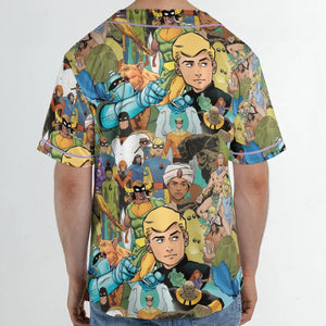 Futures Quest Heroes Unisex Baseball Jersey