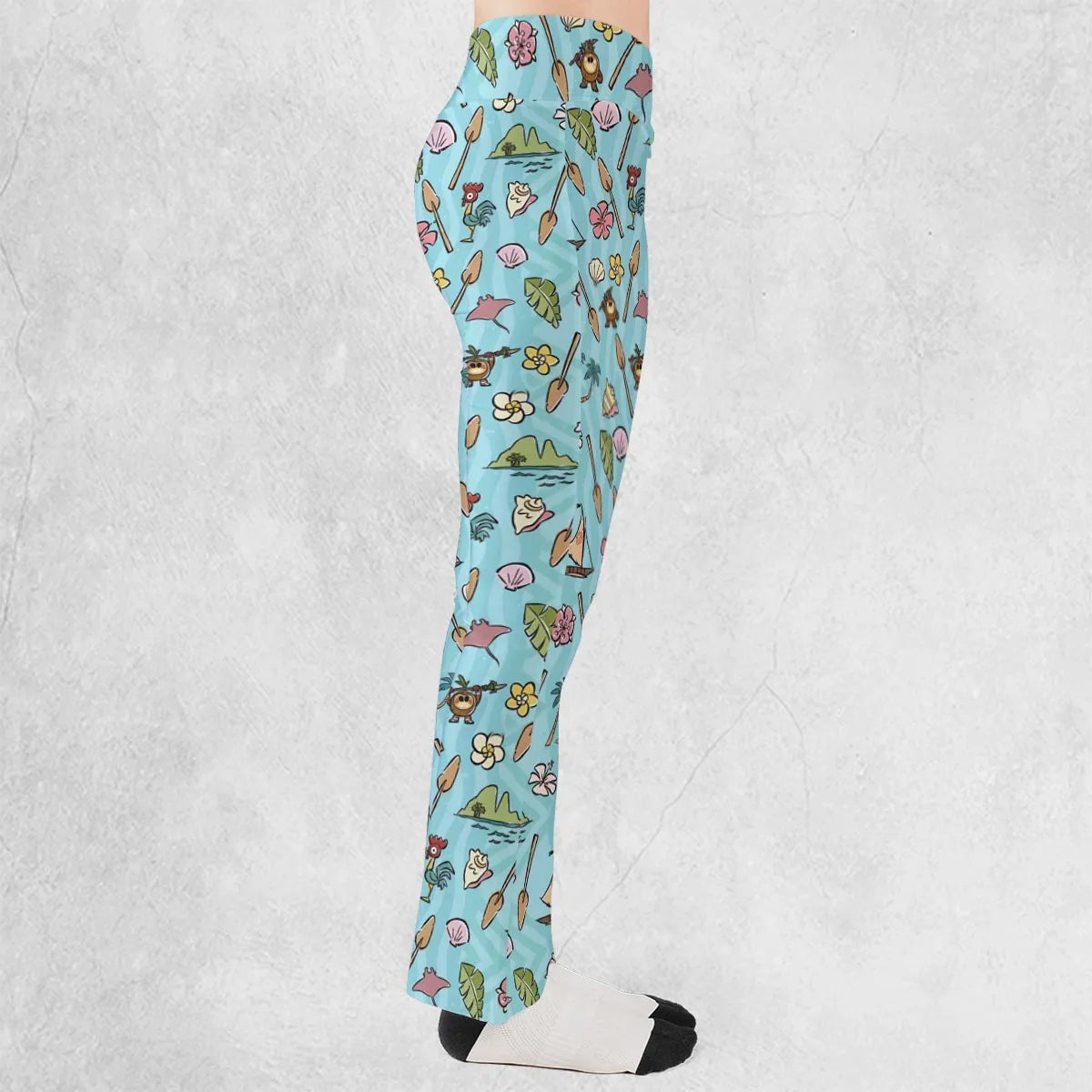 Ocean Vibes Moana Flare Leggings
