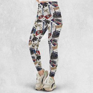 The Polar Express Christmas Movie Legging