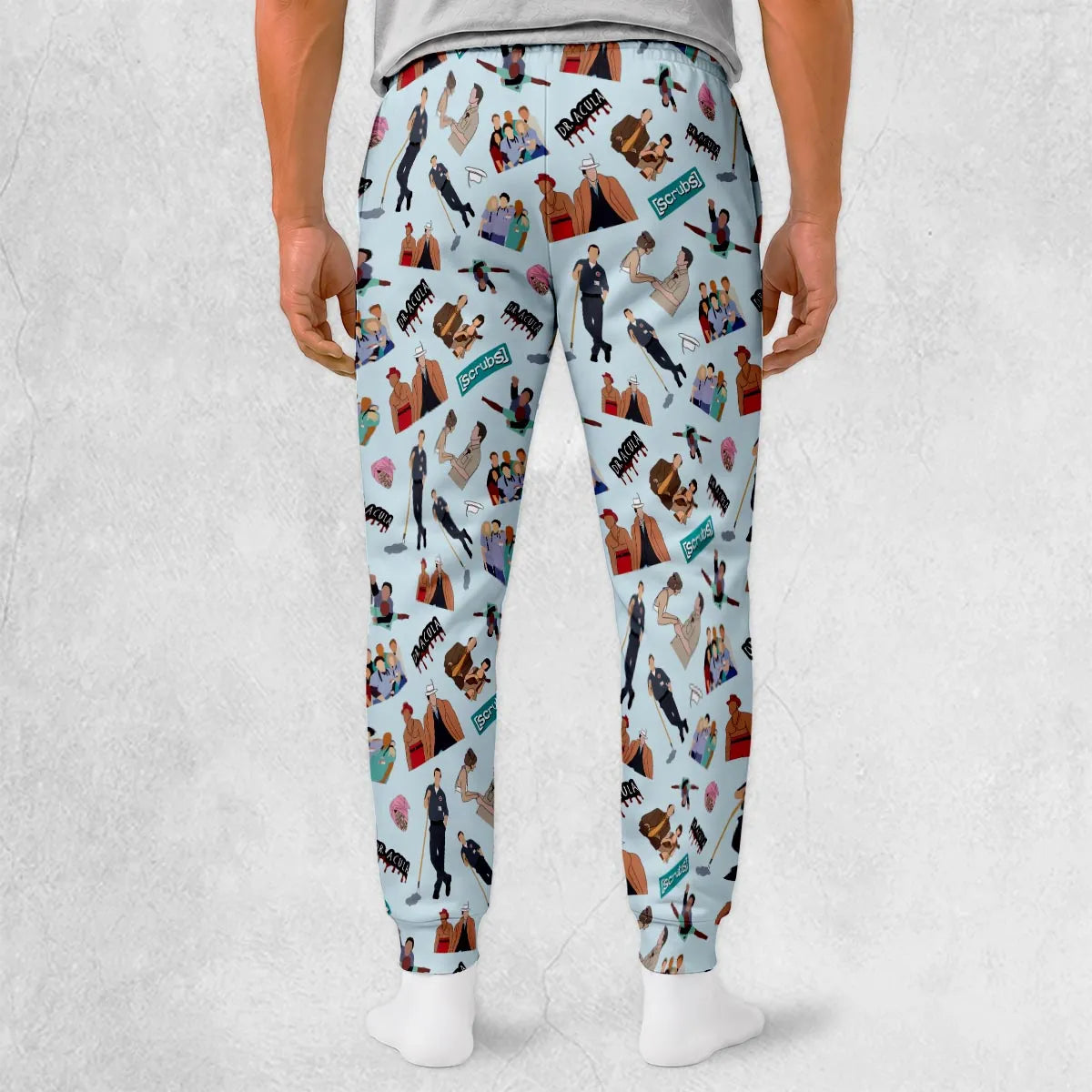 Retro TV Scrubs Sweatpants