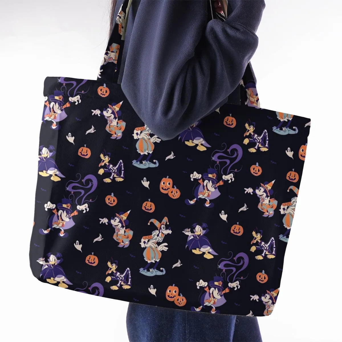 Happy Halloween Large Tote Bag